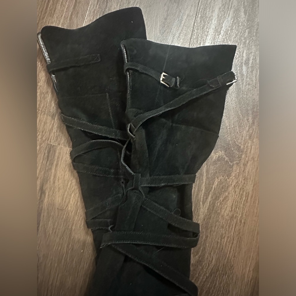 NEW! Sam Edelman Tall Sable Over The Knee Suede Boots - Size 9 🛵 - Picture 7 of 9